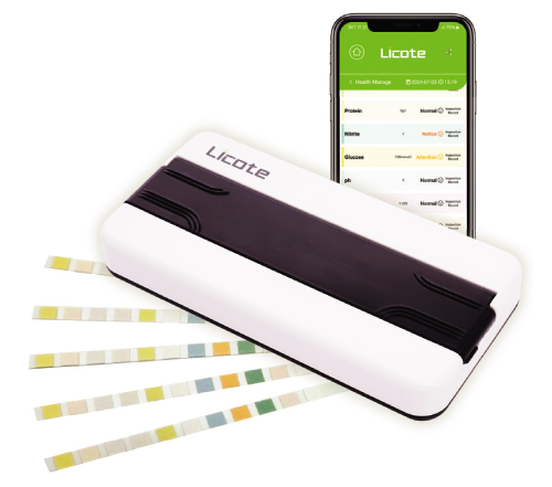 licote app and testing strips