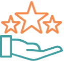 reliable and efficient icon